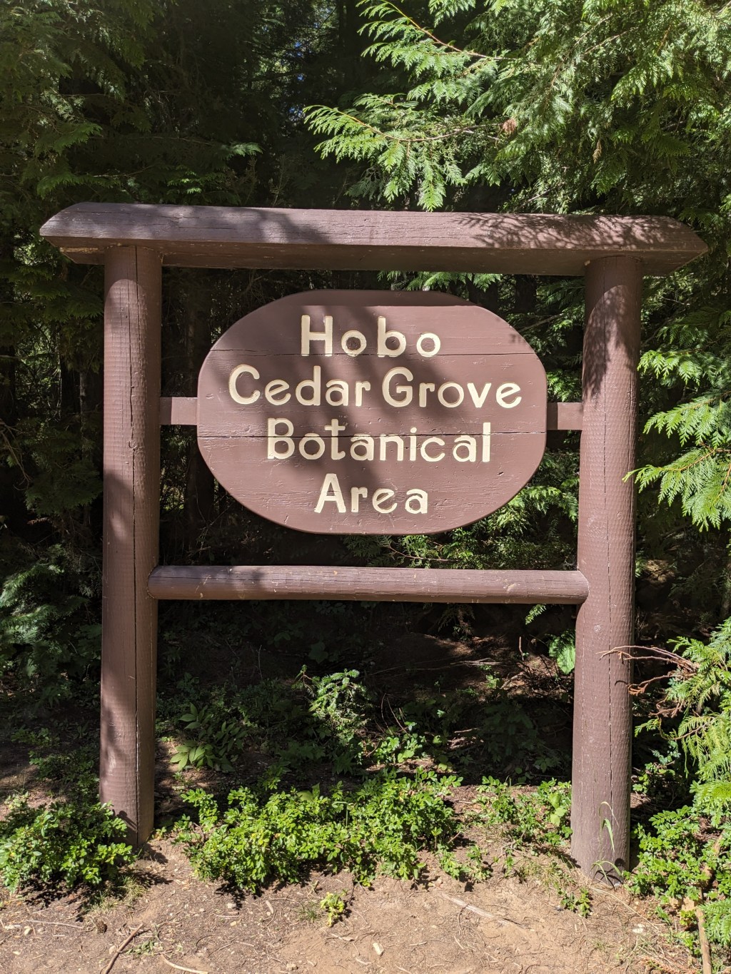 Hobo Cedar Grove Botanical&nbsp;Area